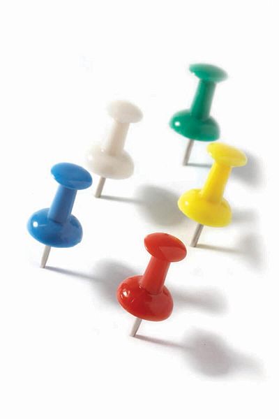 Mas Map Nails - Mixed Color, 36 Pack