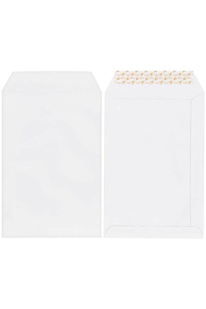 ASİL DOĞAN Asil Doğan - Білий паперовий конверт з додатковим силіконом, 17x25...