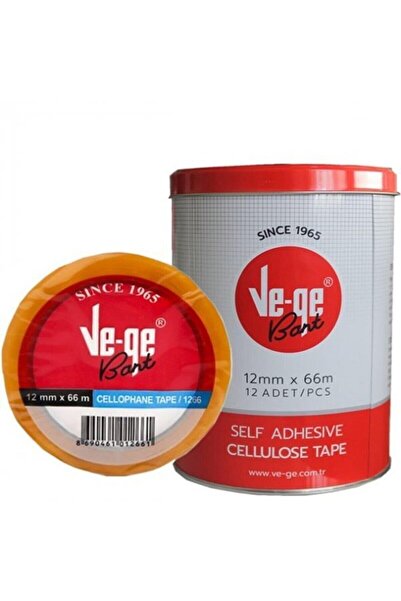 Ve-ge Bandă de tablă din celofan - 12x66 metri, 12 bucăți