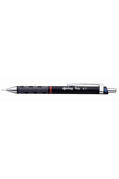 Rotring Versatil Black Pen - Tikky Rd 0.7 Mm, Pack of 12