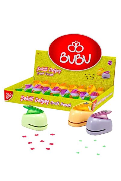 Bubu Bu-bu Şekilli Delgeç Küçük Boy 1 Adet Şekilgeç