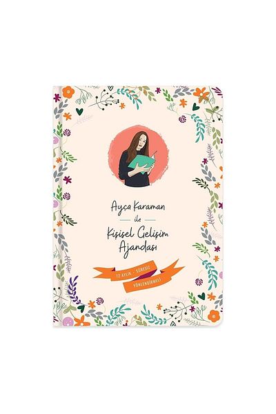 KESKİN COLOR Αιχμαλωτό Χρώμα Weekly Ayça Karaman Αχρονολόγητο Ατζέντα 17x24 CM