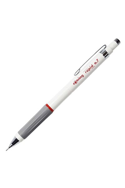 Rotring Rapid White 0.7 mm Tip Versatil Pen - Pack of 10