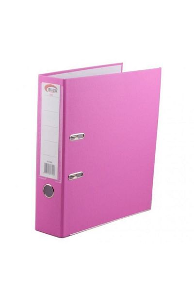 ELBA Folder Plastic Luxury Wide Pink