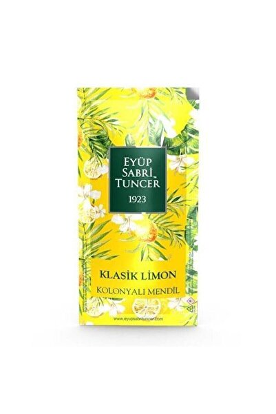 Eyüp Sabri Tuncer Klasik Limon Kolonyalı Mendil 150'li Paket
