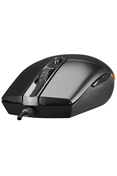 Everest R-STAR Usb 5 Tuşlu RGB Işıklı 6400 dpi Gaming Oyuncu Kablolu Mouse