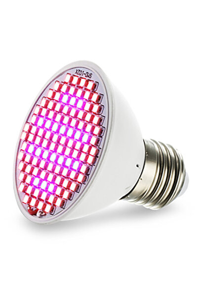 Jewval Bitki Gelişimi Hızlandıran Full Spectrum 106 Led Lamba Bitki Büyütme Bakımı Işığı Vitamin Etkili Gün
