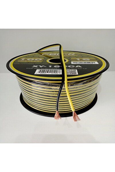 FORX5 16ga Bass Ve Hoparlör Kablosu - Xy-16 Cca Amfi Bass Kablosu 16ga - 5 Metre