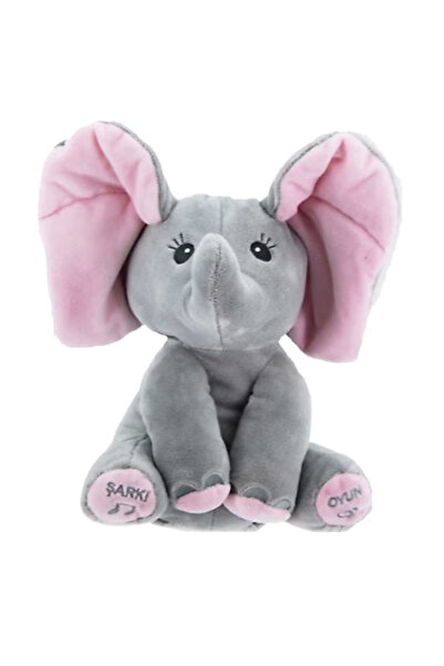 BABYCİM Babycim 1732027 Ce-ee Oyuncu Fil Peluş Oyuncak