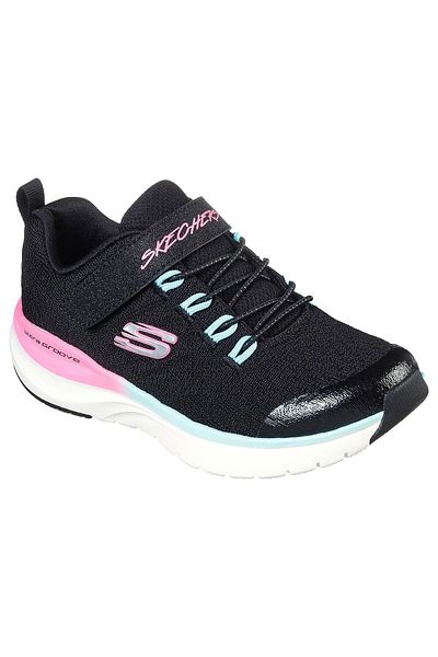 SKECHERS Pantofi sport pentru copii PURE STRIDES ULTRA GROOVE - 302396 L-BKMT