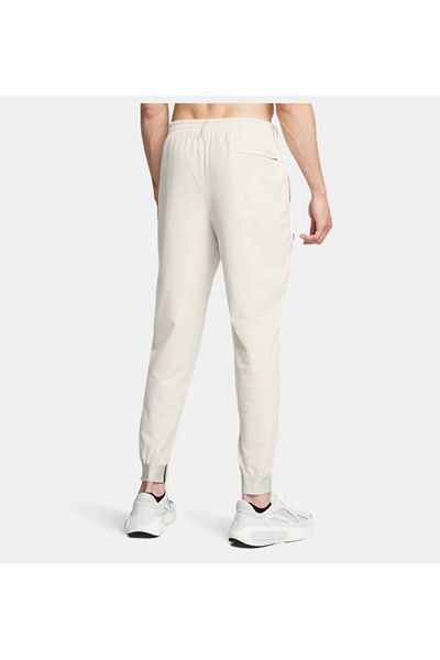 Under Armour Ανδρικό φούτερ με λευκή ελαστική μέση - 1388823 -110 UA Άφορα Τζόγκερ