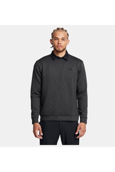 Under Armour Erkek UA Drive Uzun Kollu Bisiklet Yaka Sweatshirt 1387122-001
