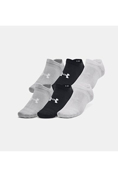 Under Armour UA Essential Unisex No Show 6 Pack - 1382611-002