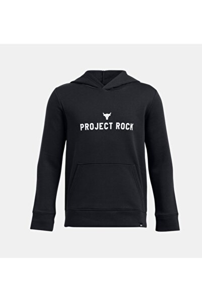 Under Armour Çocuk UA Project Rock Rival Kapüşonlu Üst 1386368-001