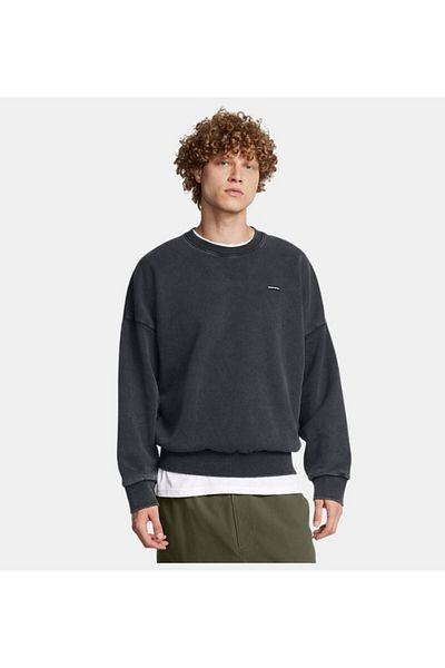Under Armour Ανδρικό φούτερ από φλις UA Icon Heavyweight - Oversized Crew Neck 1386553 -001