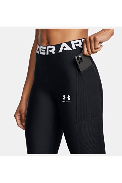 Under Armour Kadın UA HeatGear Rib Tayt 1388693-001