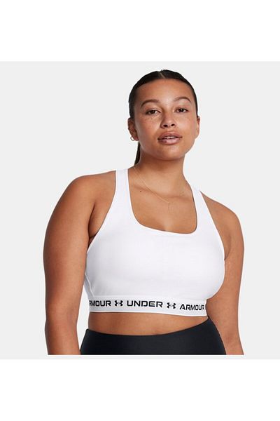 Under Armour Women's Ua Crossback Mid Sports Bra 1361034 -101