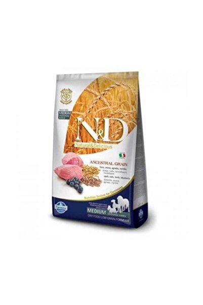 N&D Düşük Tahıllı Kuzu Etli Kuru Köpek Maması 12 kg