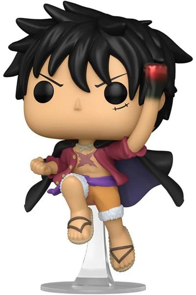 Funko قطعة بوب وان - لوفي أوبيركوت ميتاليك إصدار خاص رقم: 1620