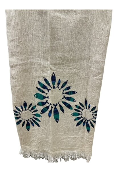 PHUTİ COLLECTION بيسكيميل موسلين مطبوع عليه سمكة