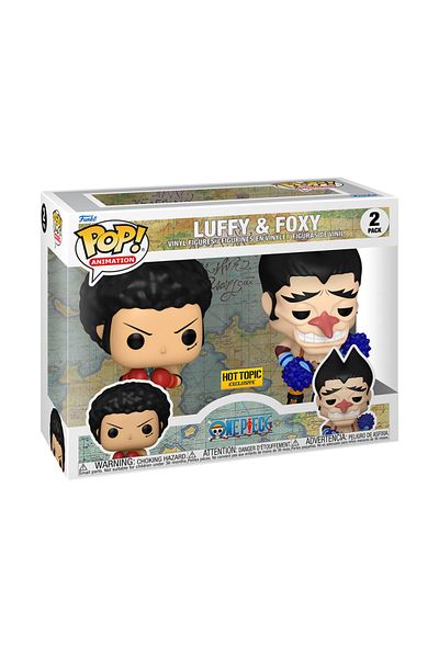 Funko ONE PIECE POP!LUFFY & FOXY - 2 Pack Funko Pop Figure