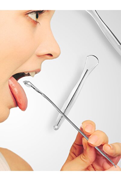 TBRUSH Paslanmaz Çelik Dil Temizleyici / Dil Sıyırıcı
