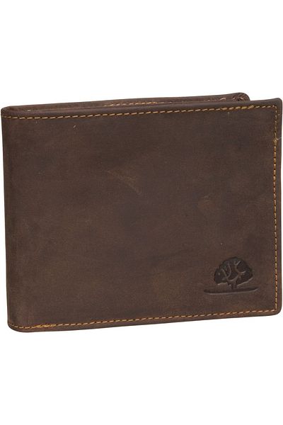 Greenburry Vintage Wallet RFID protection Leather 12 cm