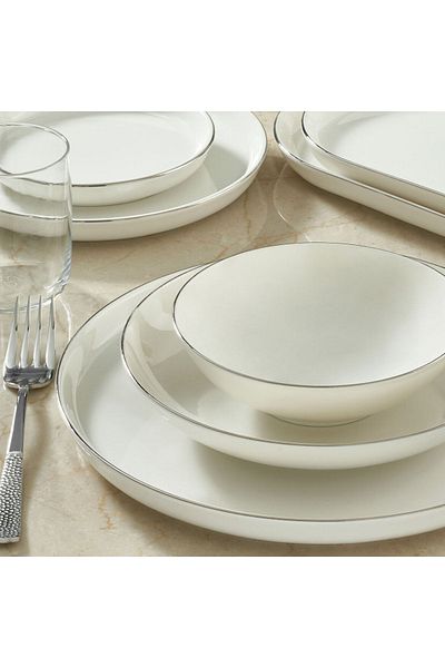 Güral Porselen Ayvina 2-Person (IT IS 2) 6-Piece Dinner Set Diamond