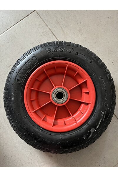 Acr El Arabası Tekeri Plastik Jant Bilyalı 350-7