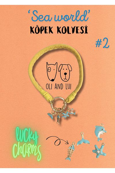 Oli and Lui Sea World Cat Dog Necklace - Cute and Charm Detailed