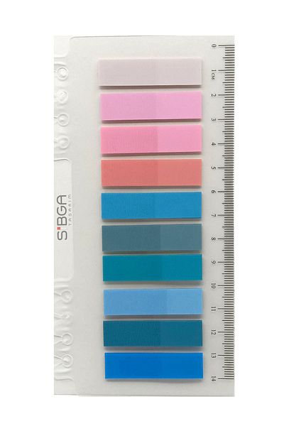 sibga tasarım Transparent Colored Postit Post-it Post ItBookmark Bookmark Postit Sticker Note Paper 200 Sheets