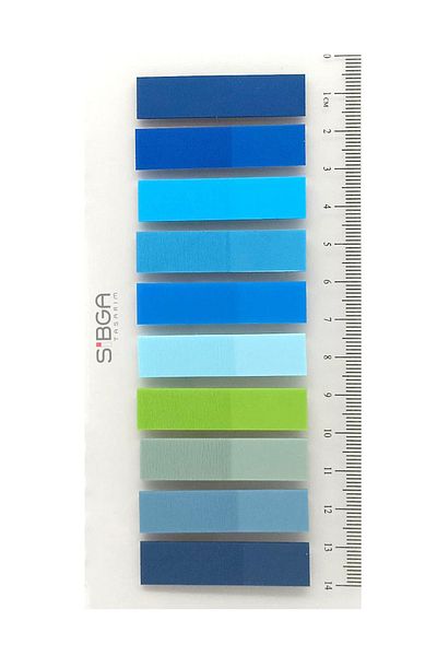 sibga tasarım Transparent Colored Postit Post-it Post ItBookmark Bookmark Postit Sticker Note Paper 200 Sheets