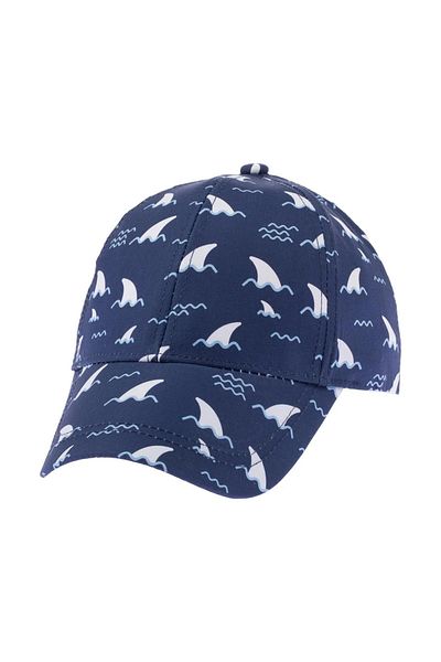 Kitti Children's Boy Hat Patterned Indigo