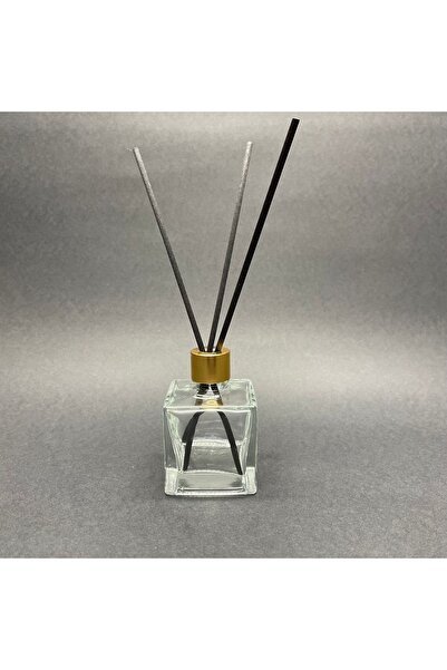 Pause Art Home 50 Cc Kare Bambu Cam Bambu Oda Kokusu Şişesi