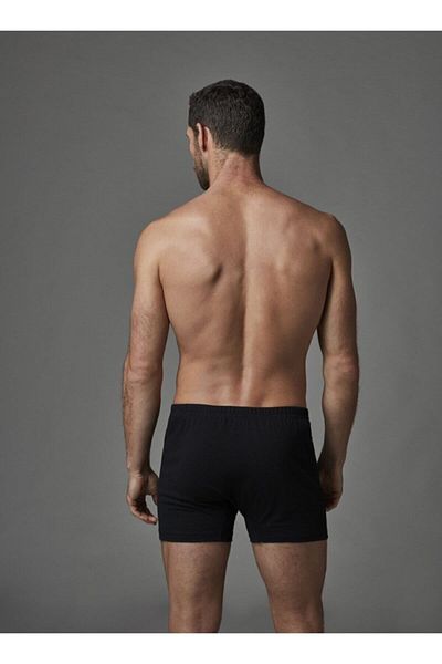 Dagi White Cotton Ανδρικό Boxer Σετ 2 τεμαχίων - D1220