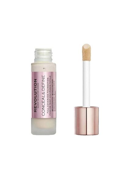 Revolution Conceal and Define Oil Free Foundation F1