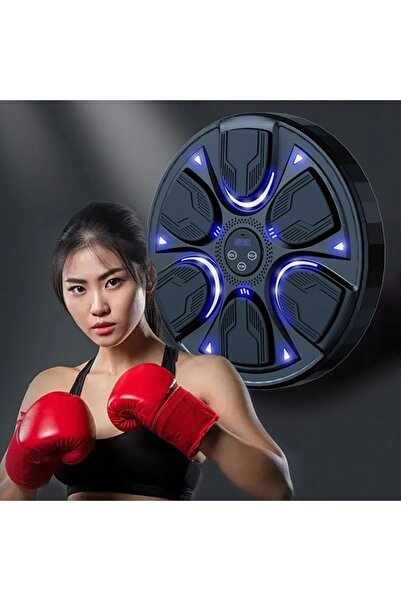 EN SİGA Eldivenli Akıllı Boks Standı Müzikli Boks Makinesi  Yetişkin Çocuk Eg...