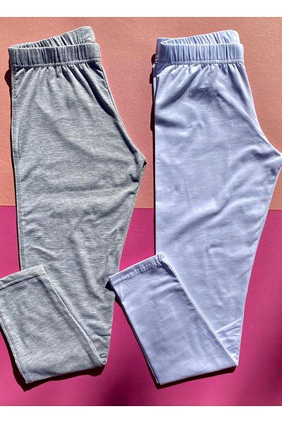 VicTroy Colanți-Short pentru damă, alb, negru și gri, 3 bucăți Lycra Bumbac de bază