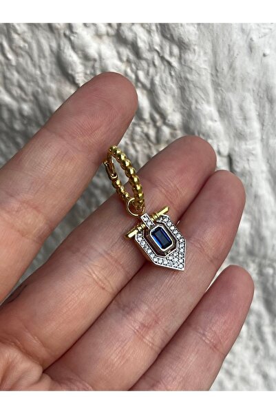 denizden silver Tekli Gümüş Vintage Küpe - 1 Adet