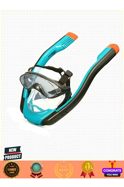 OMZ Hydro Pro Seaclear Flowtech - Small/White Snorkel Educational Toys