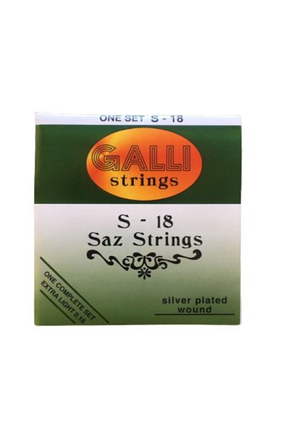 Bando Müzik Aletleri Short Handle Galli Quality Binding Sheet Wire 018 with Flake Gift