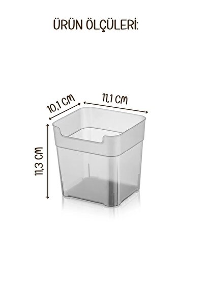 Nesto Home صندوق منظم ثلاجة صغير 4 قطع