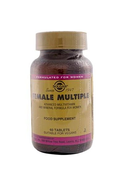 Solgar 60 Tablets Whitening Teeth Foam Gift - Female Multiple