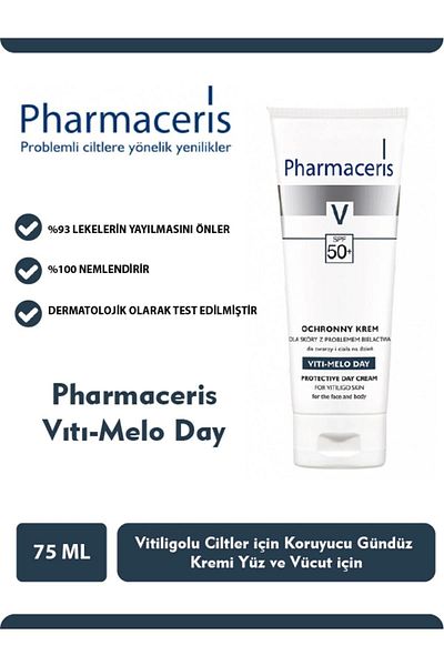 Pharmaceris Vitı Melo Day SPF 50 - Sunscreen Shoes