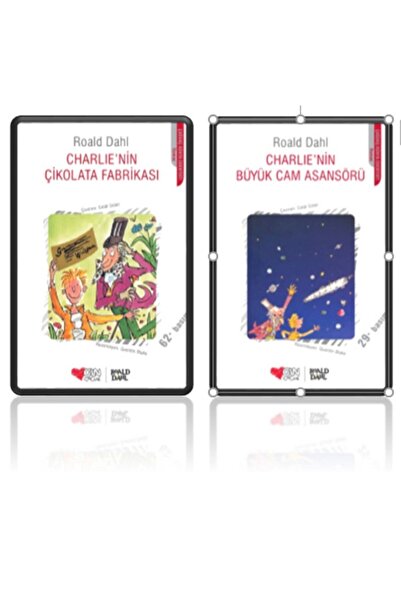 CAN Charlie'nin Çikolata Fabrikası / Charlie'nin Cam Asansörü (2 Kitap Set)