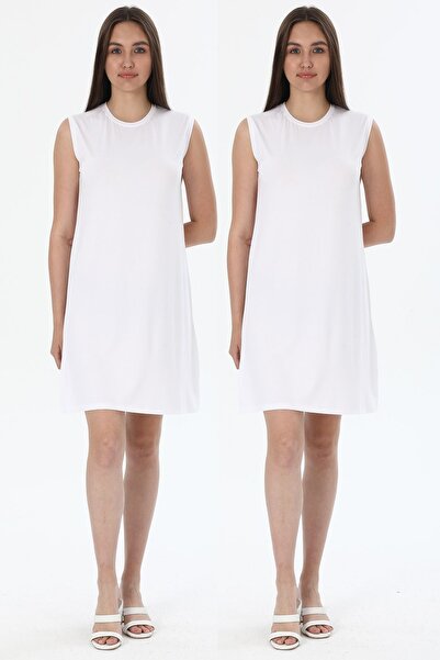 Pinkapple Γυναικείο πλεκτό με λαιμόκοψη χτενισμένο βαμβακερό αμάνικο χαλαρό λ...