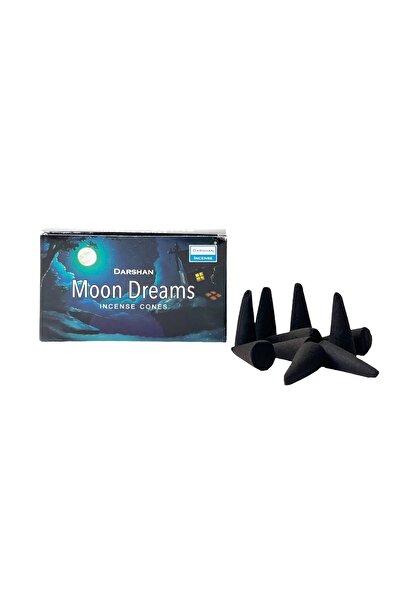 Darshan Incense Moon Dreams Konik Tütsü 10 Adet