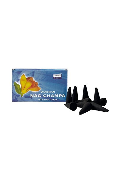 Darshan Incense Nag Champa Konik Tütsü 10 Adet