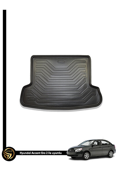 Gold Oto Aksesuar Hyundai Accent Era Sedan 3D Bagaj Havuzu Araca Özel 2006-2012