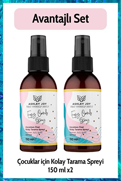 ASHLEY JOY Çocuklara Özel Nemlendiren Ve Parlaklık Veren Sülfatsız Kolay Tara...